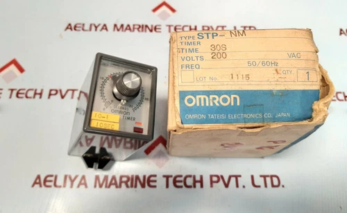 Omron STP-NM Subminy Timer 404810 226731 3PEND 200VAC 50/60HZ 30S