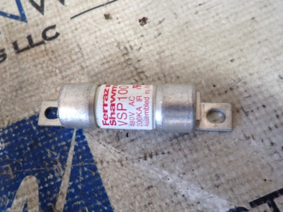 Ferraz Shawmut VSP100 100 Amp 480 Volt Surge Suppression Fuse Lot Of 3