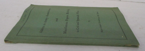Maj- General Grenville M Dodge, Address to Army Assoc., Civil &Spanish War, 1904 - Picture 2 of 6