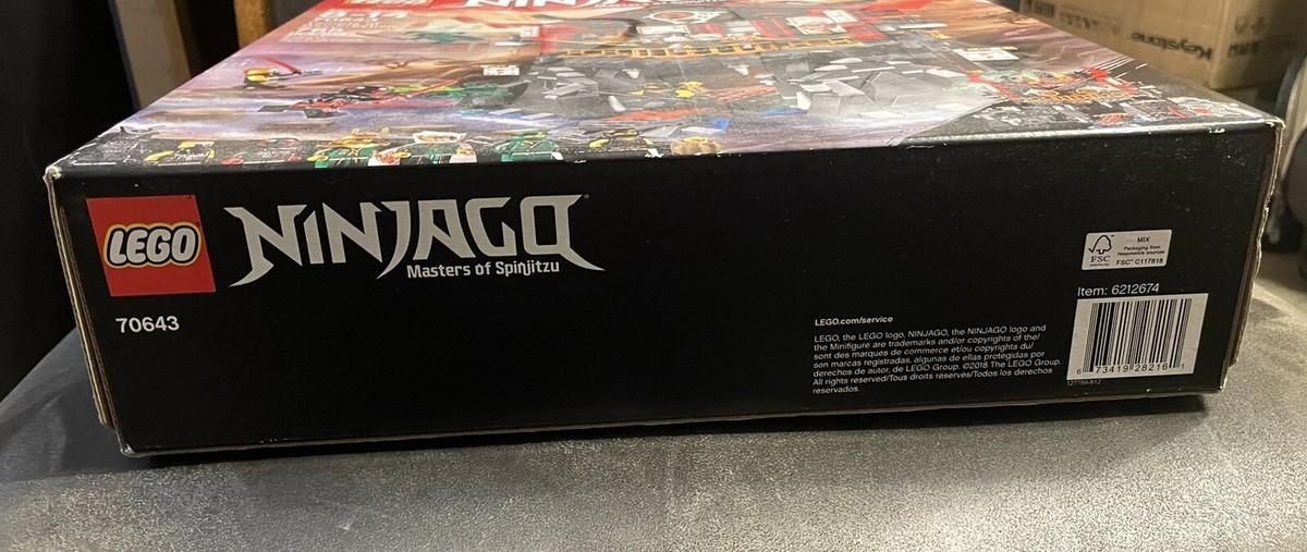 LEGO NINJAGO-Temple of Resurrection (70643)-Brand New In The Box