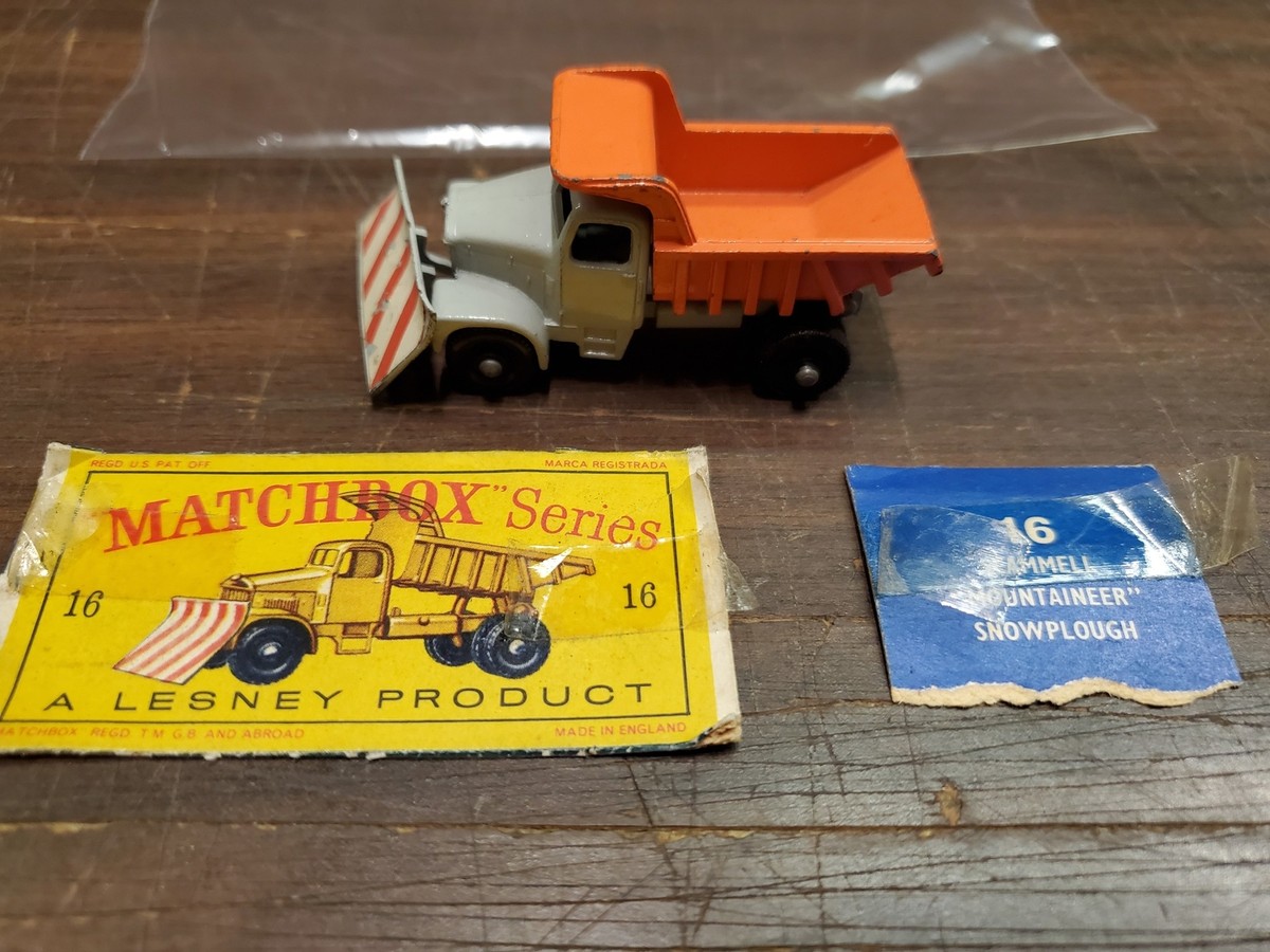 ミニカー Matchbox SCAMMELL MOUNTAINEER SNOWPCOUGH mb16-scammell-tow-