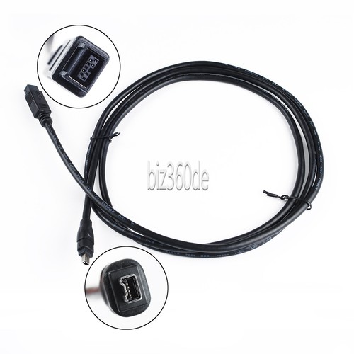 Câble adaptateur Premium Firewire IEEE1394 800 à 400 9 broches à 4 broches cordon 1,8 M/M - Photo 4/9