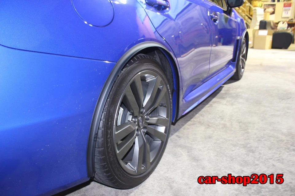 FENDER FLARE totalmente nuevo para Subaru WRX hatchback sedán 2012-2017 PVC Foto 4 de 4