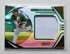 2022 Absolute Baseball Frankie Montas Relic Patch /99 #P-FM New York Mets