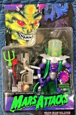1996 Mars Attacks Paeec Overlord Action Figure Trendmasters Vintage 