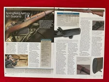 Springfield Armory M1 Garand Print Ad /Magazine Article Details/Specs