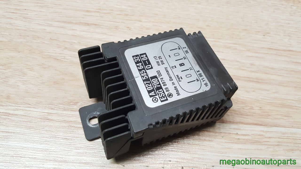 0006 Mercedes Cooling Fan Control Module A0275456432 a 027 545 64 32