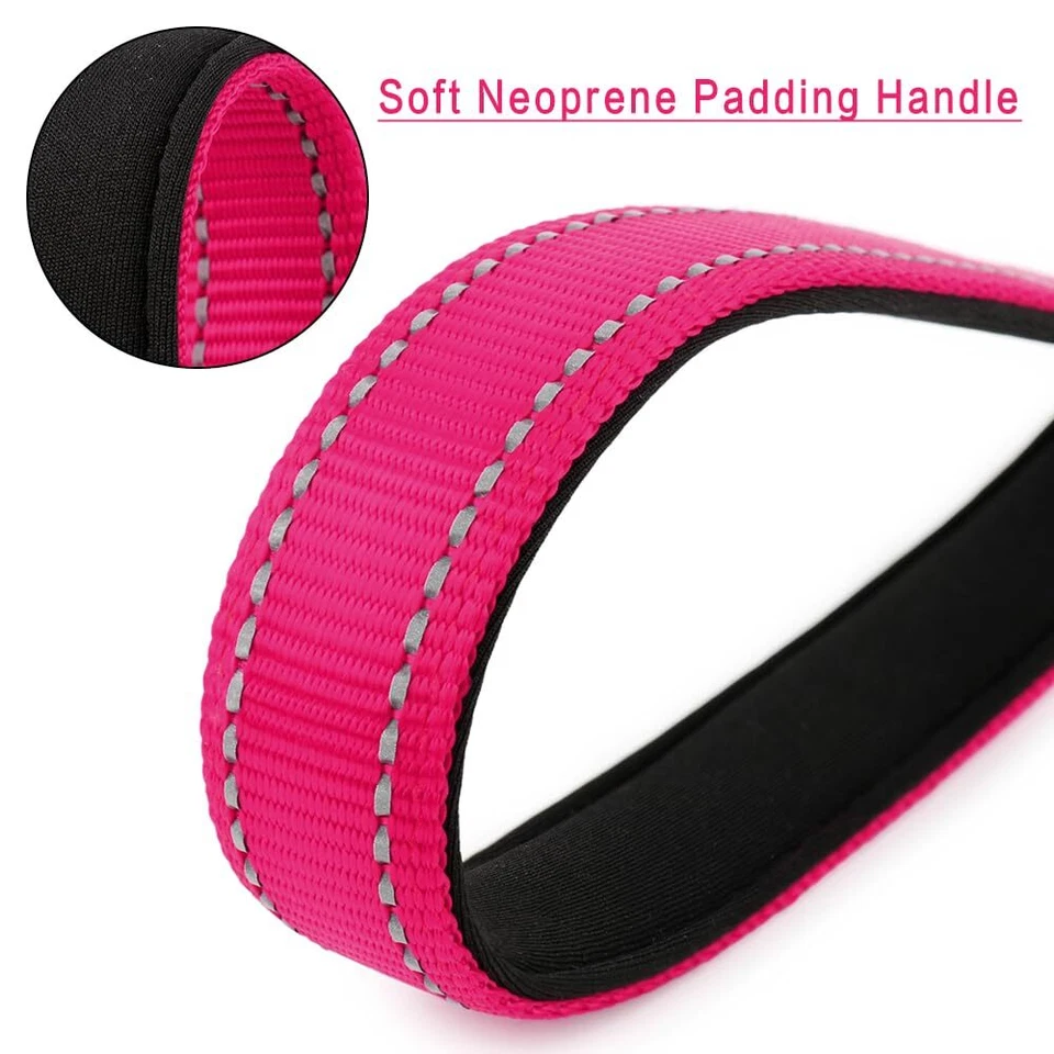 Correa corta de 10 pulgadas para perros grandes con mosquetón de bloqueo y acolchado H... Foto 4 de 4