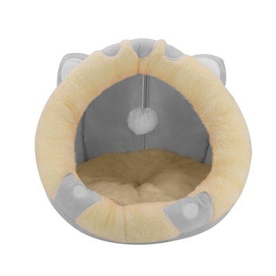 plush dog igloo