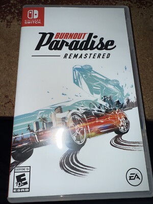 Burnout Paradise Remastered (Nintendo Switch, 2020) Complete