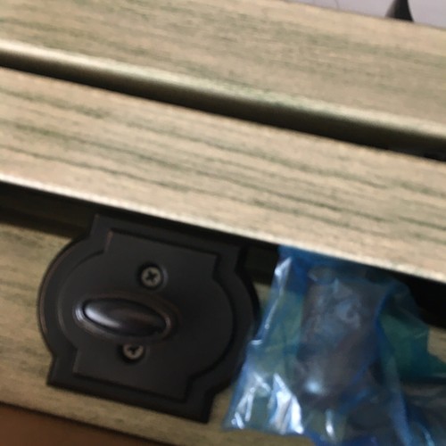 Baldwin Medina Maniglia Porta Ingresso Anteriore Smartkey Serratura Bronzo Veneziano con Leva - Foto 8 di 12