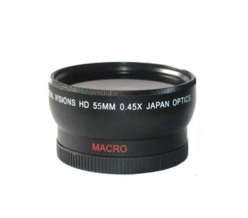 Objectif grand angle 55 mm pour Fuji Finepix S5600 S5500 S5200 S5100 S5000 S3100 S3000 - Photo 1 sur 3