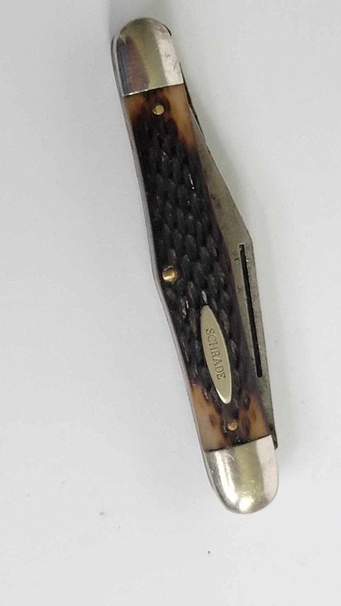 KNIFE - Schrade New York USA 863 3 Blade - Pocket Knife KNIFE - Schrade New York USA 863 3 Blade - Pocket Knife