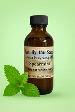 Just By The Scents 2 Oz Spearmint  Fragrance Oil - 100% Made in USA 