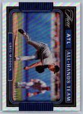 2022 Panini Three and Two All Hands Team Greg Maddux #AHT-7 /150 Braves