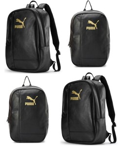 puma black gold backpack