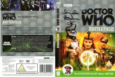 Doctor Who: Battlefield DVD Cover Signed by ANGELA BRUCE | eBay UK