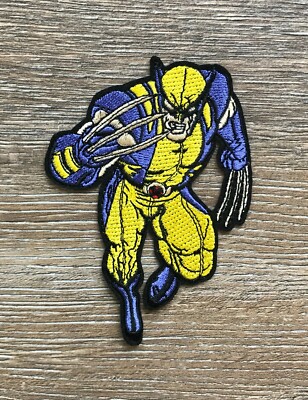 Wolverine Patch Aufnäher Bügelbild Comic Movie X-Men