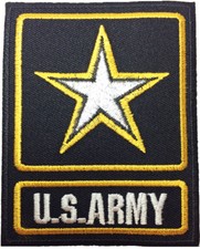 US ARMY Star Rank United States of America USA Jacket Costume Sew Iron on Patch