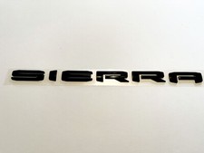 2019-2023 GMC SIERRA LETTERS EMBLEMS Gloss BL...