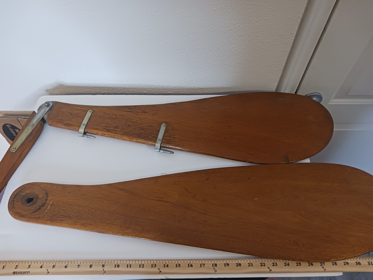 よーしツル antique wood rudder