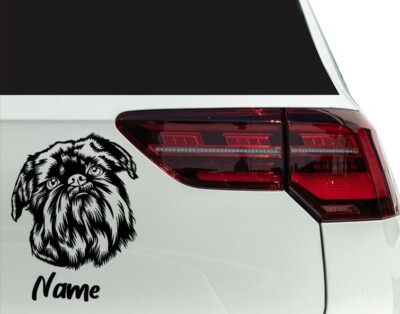 Aufkleber Hund Griffon für Auto, Wohnwagen, Wohnmobil