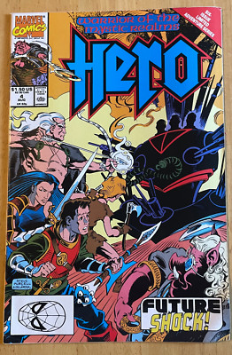 Hero - Warrior of the Mystic Realms - Issue 4 | Marvel Comic | August 1990 |