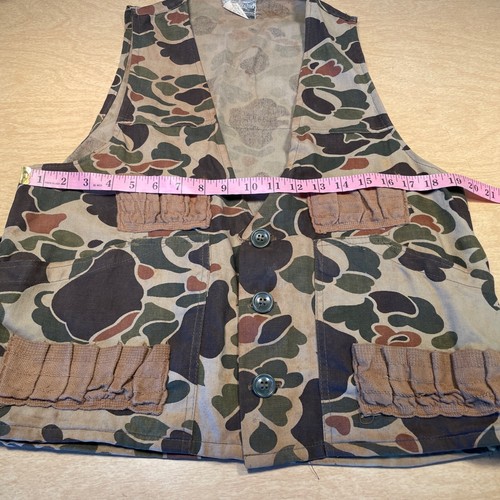 Redhead Men’s Hunting Vest Size M Holds 20 Shells And Deep Game Pouch - Picture 10 of 11
