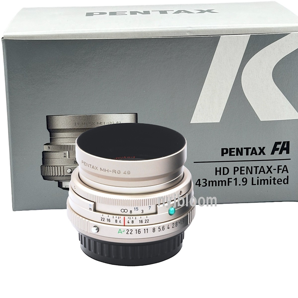 New PENTAX HD Pentax-FA 43mm f/1.9 Limited - SILVER - K Mount Full