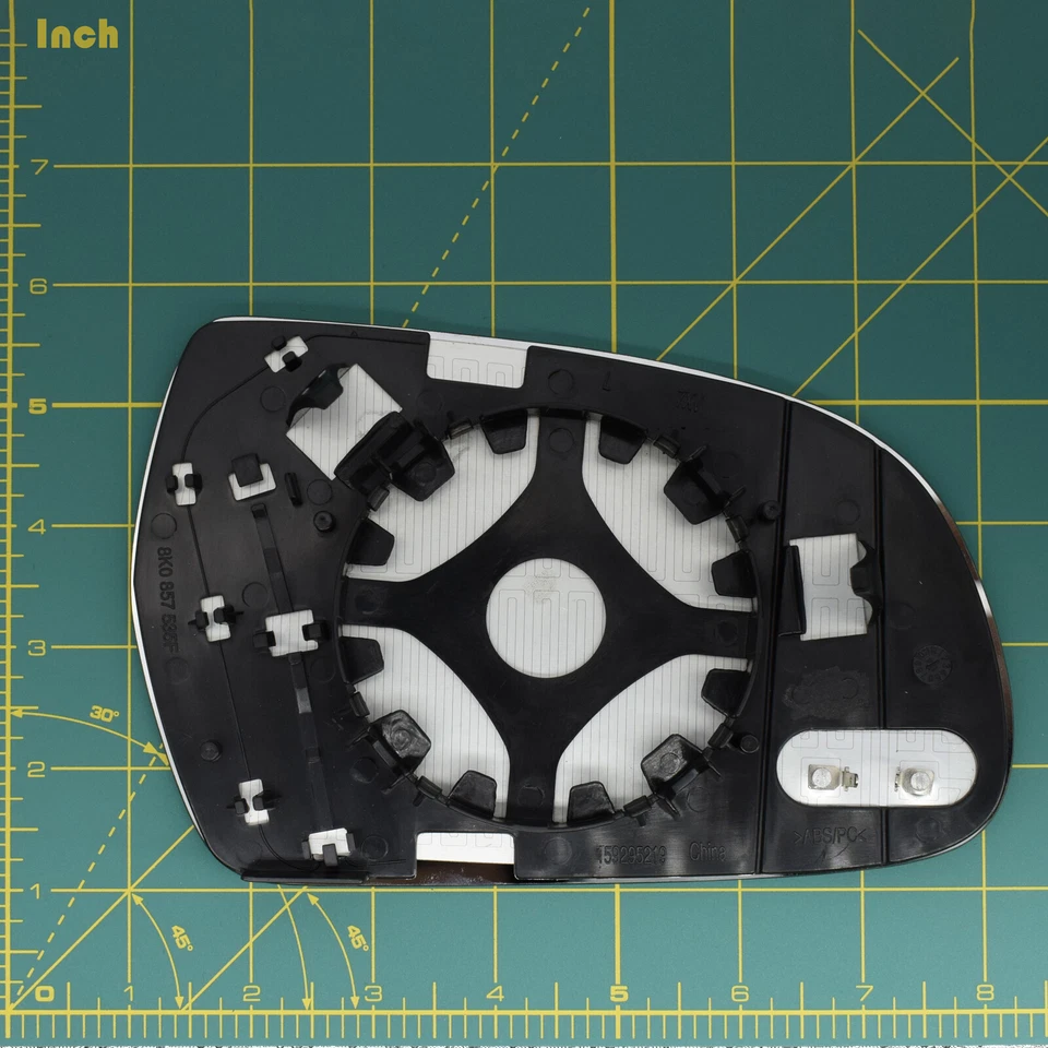 Left Side Driver Mirror Glass with Heated for Audi A3 A4 A5 Quattro 2010 - 2017 Foto 3 de 4