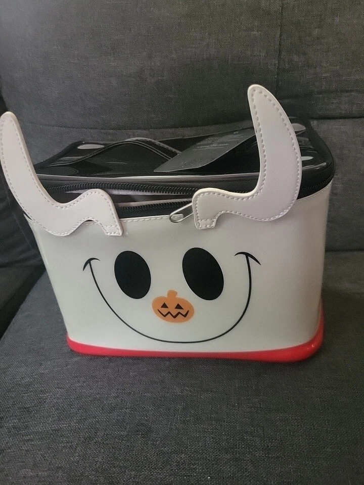 Disney Pesadilla Antes de Navidad Cero Cosméticos Tren Estuche Maquillaje Bolsa GITD Brillo Foto 2 de 4