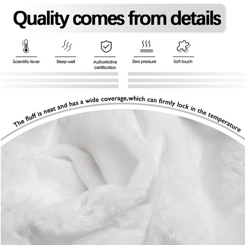 Flannel Blanket Soft Warm Lightweight Multi-Purpose 70x80 inches Cozy - Picture 7 of 11