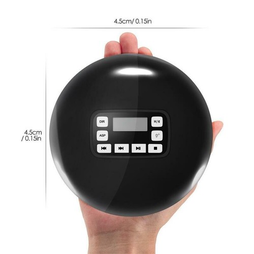 HOTT CD711T Rechargeable Bluetooth Portable MP3 CD Player - Picture 7 of 9