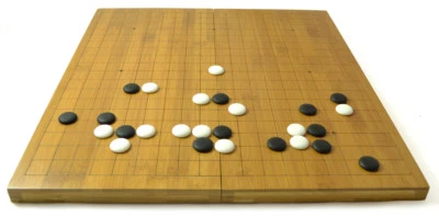 ZEN MINDED Goban Folding Bamboo Go Game Board for Weiqi Stones