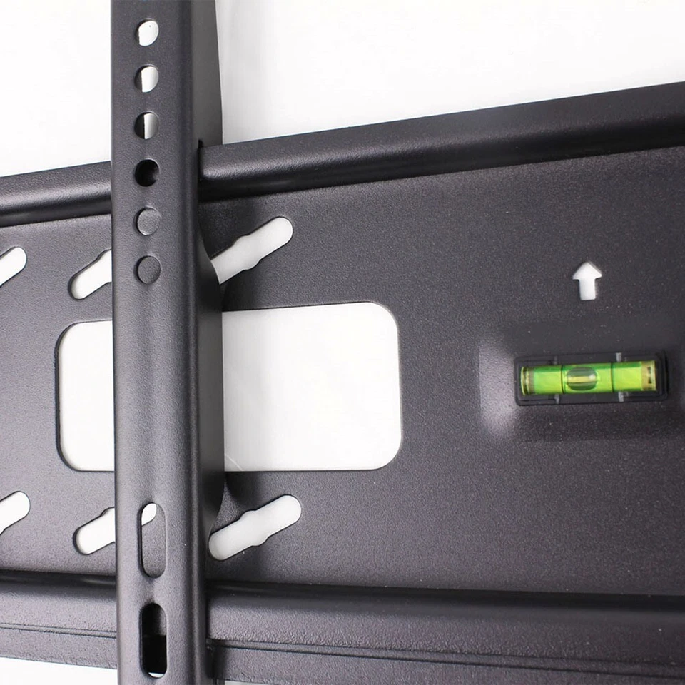 Soporte antirrobo de 2 piezas de montaje en pared para TV 32" 36 40 42" 46 50 55" bajo perfil VESA Foto 4 de 4