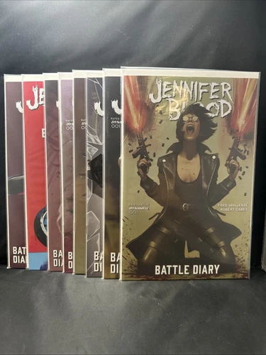 JENNIFER BLOOD: BATTLE DIARY Lot #’s 1 1 2 3 4 5 5 5 Dynamite (C18-25)