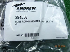 Andrew 294556 I-Line Round Member Adapters 2”-3” hose clamp fastener 10 per pk