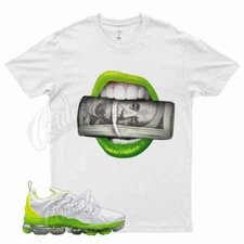 White ROLL Shirt for N Vapormax Plus Tennis Ball Electric Green Volt Lime
