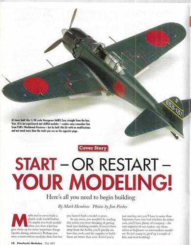 Fine Scale Modeler May 07 P-51D Mustang B-26B/C Shelby Mustang GT350 Sherman - 第 3/9 張圖片