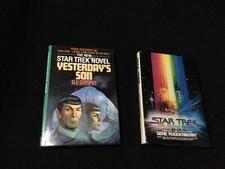 LOT OF 2-STAR TREK MOTION PICTURE/YESTERDAY'S SON STAR TREK -A. C. Crispin HC