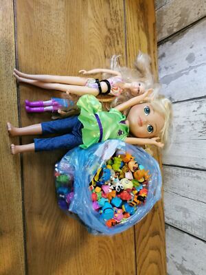 Konvolut gemischtes Spielzeug, Shopkins, Gogos, Puppen und mehr