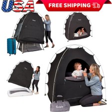 Blackout Tent Pack and Play Baby Sleep Pod Baby Crib Tent Kids Toddler Infants