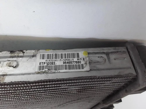 9646577680 Radiatore Ad Acqua per PEUGEOT 307 (S1)(04.2001) XS 2004 1036980 - Bild 1 von 8