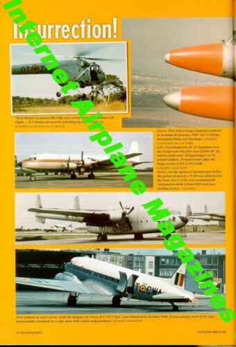 AIR ENTHUSIAST AEQ 87 CURTISS C-46 COMMANDO USAF WW2 / HURRICANE / DH SEA VIXEN - Picture 2 of 4
