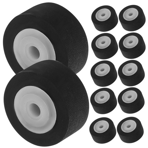 12 Pcs Radio Tape Pinch Roller for Recorder Small Cassette Wheels - Picture 2 of 12