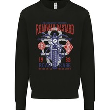 Felpa Da Uomo Roadway Bastard Per Motociclista