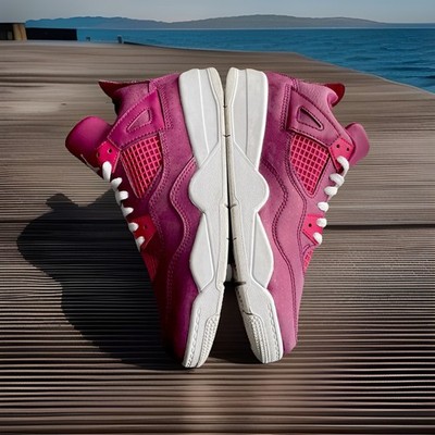 AIR JORDAN 4 RETRO “VALENTINES ❤️ DAY EDITION” PINK/BERRY YOUTH