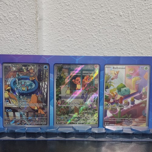 Pokemon Squirtle Charmander Bulbasaur promos