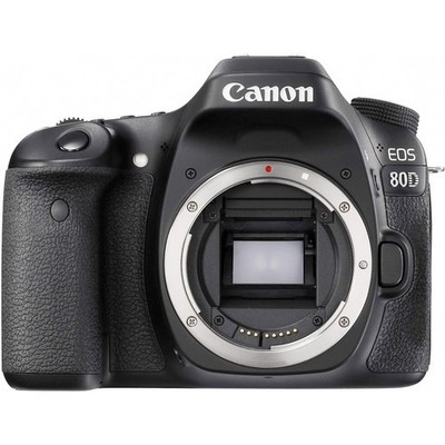 Canon EOS 80D 24.2 MP Digital SLR Camera - Black (Body Only) for