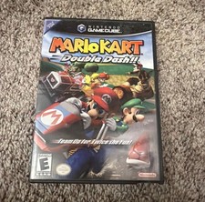 Mario Kart Double Dash  Nintendo GameCube Disc  Case Tested Clean Black Label